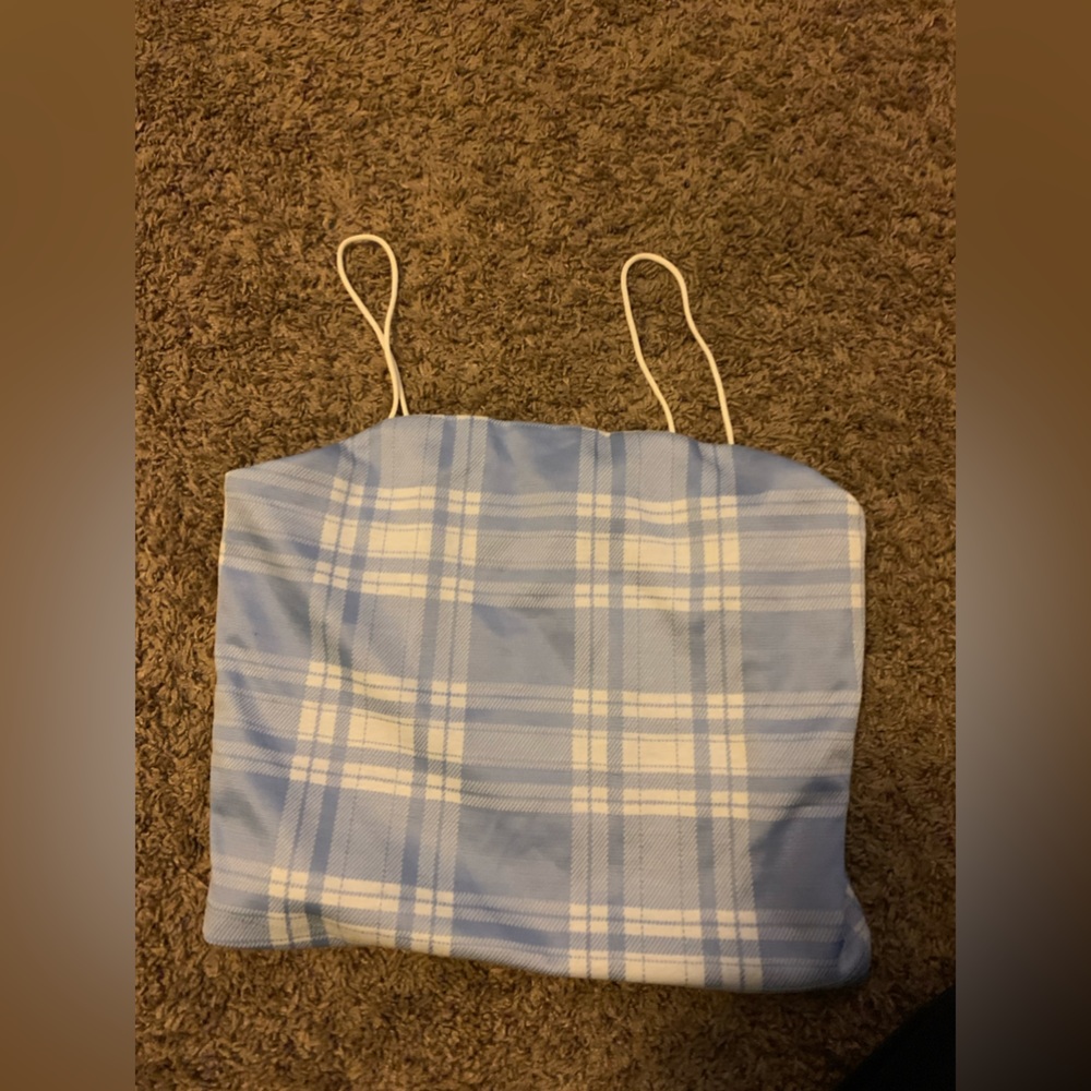 Blue&White top